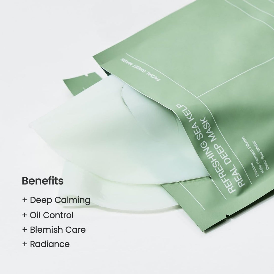 BIODANCE Refreshing Sea kelp Real Deep Mask 4Pcs Health & Beauty