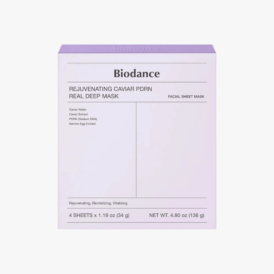 BIODANCE Rejuvenating Caviar PDRN Real Deep Mask 1 Box (4pcs) Sheet Mask 1