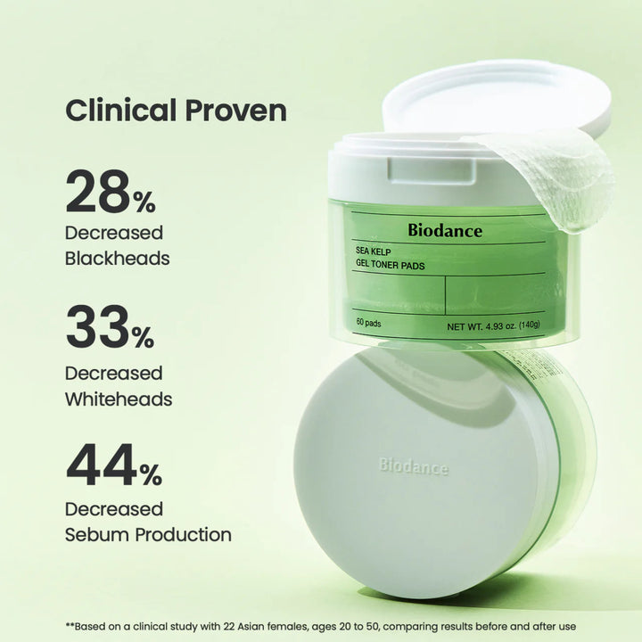 BIODANCE Sea Kelp Gel Toner Pads 60 Pads Health & Beauty 8