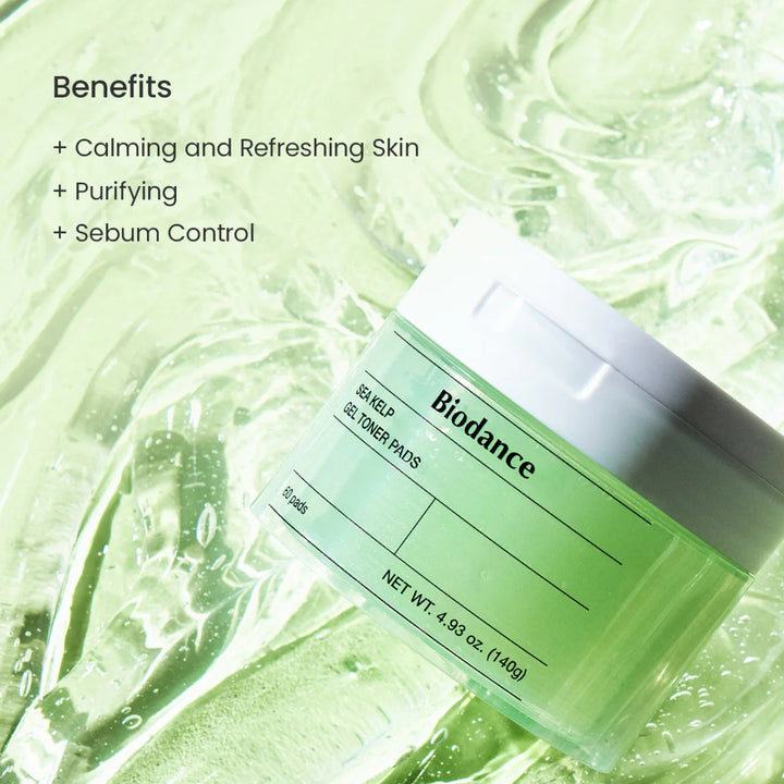 BIODANCE Sea Kelp Gel Toner Pads 60 Pads Health & Beauty 6