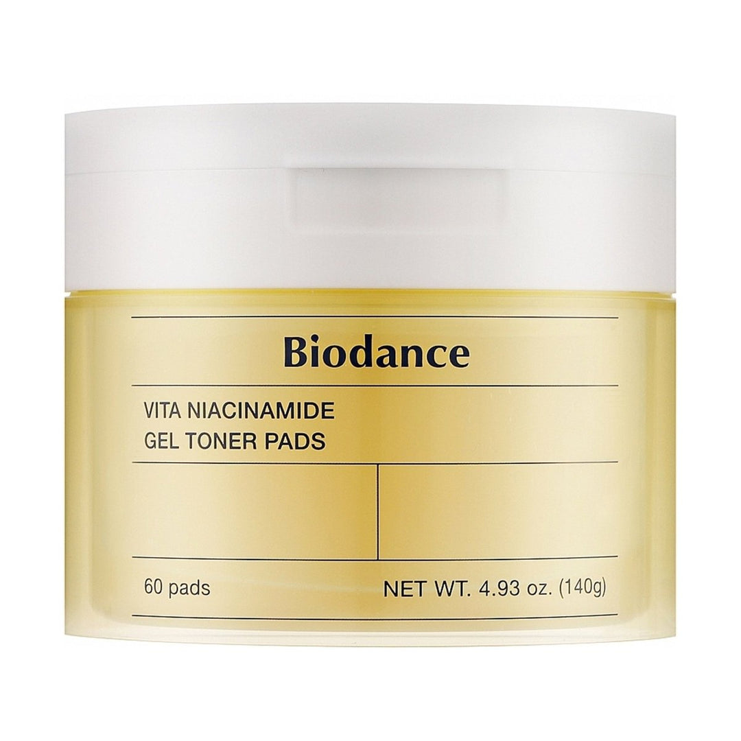 BIODANCE Vita Niacinamide Gel Toner Pad 60 Pads Health & Beauty 1