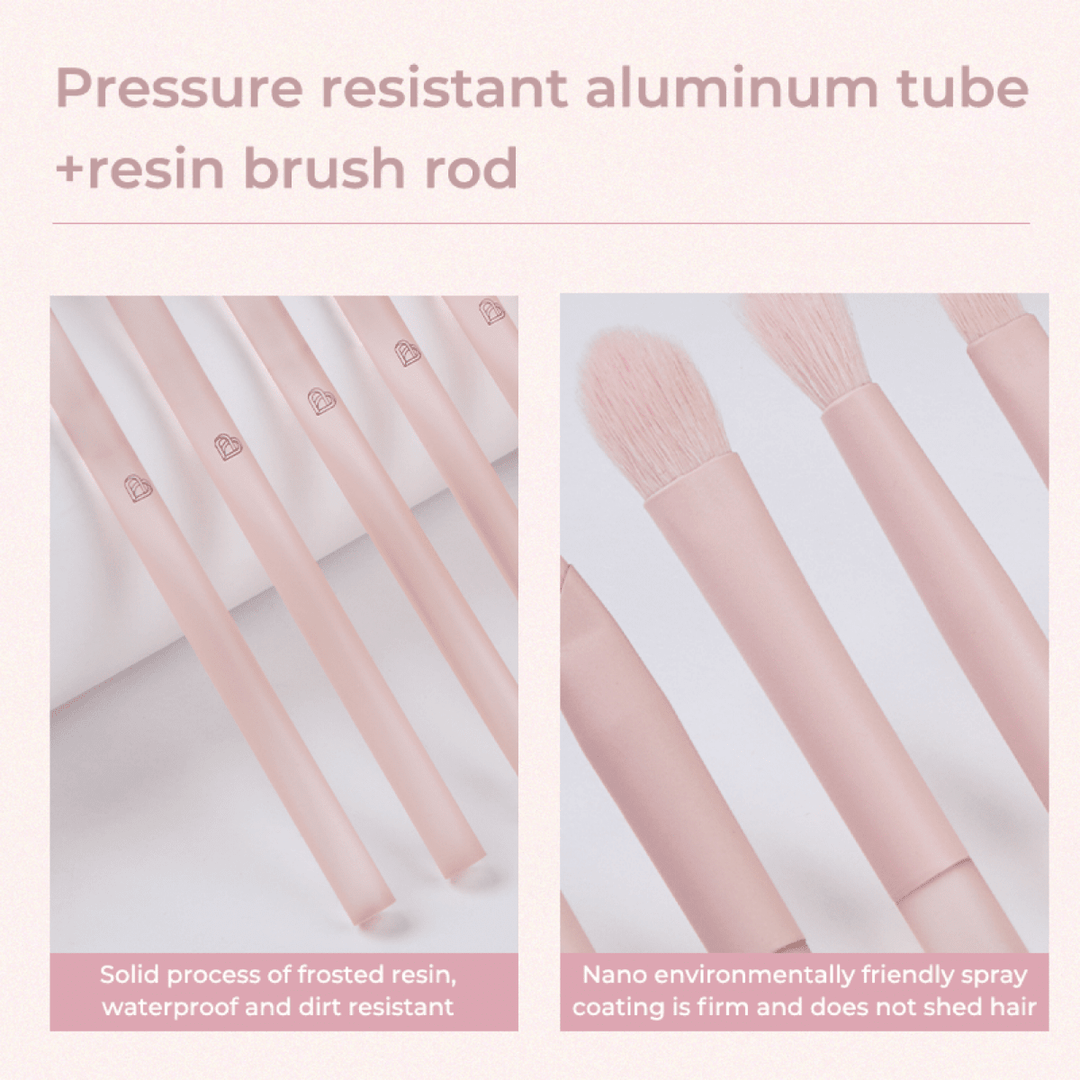 BLJ COSMETICS Eye Brush Set 6pcs Brush & Cleaning Tools 3