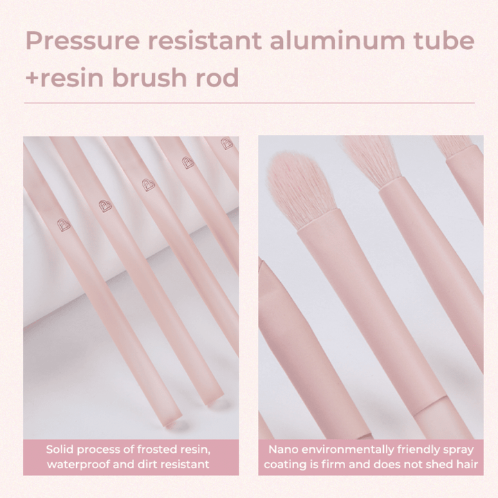 BLJ COSMETICS Eye Brush Set 6pcs Brush & Cleaning Tools 3