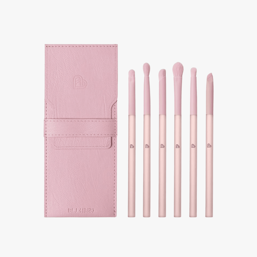 BLJ COSMETICS Eye Brush Set 6pcs Brush & Cleaning Tools 1