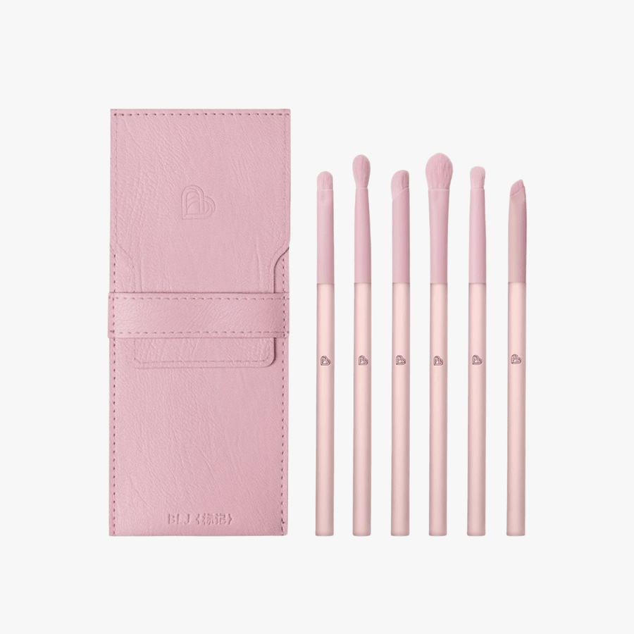 BLJ COSMETICS Eye Brush Set 6pcs Brush & Cleaning Tools 1