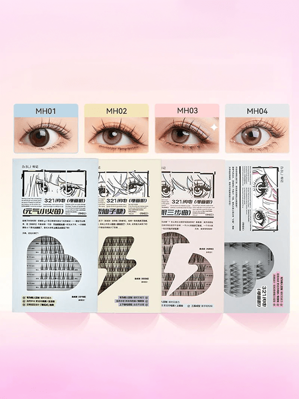 BLJ Lightning Manga Eyelashes - MH02 First Love Fairy Lashes False Lashes 3