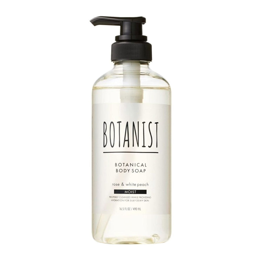 BOTANIST BOTANICAL Body Soap Moist 490ml - Rose & White Peach