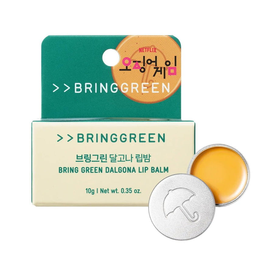 BRING GREEN x Squid Game2 Dalgona Lip Balm (10g) oceanbuy beauty markham toronto free ship USA asian korean skincare