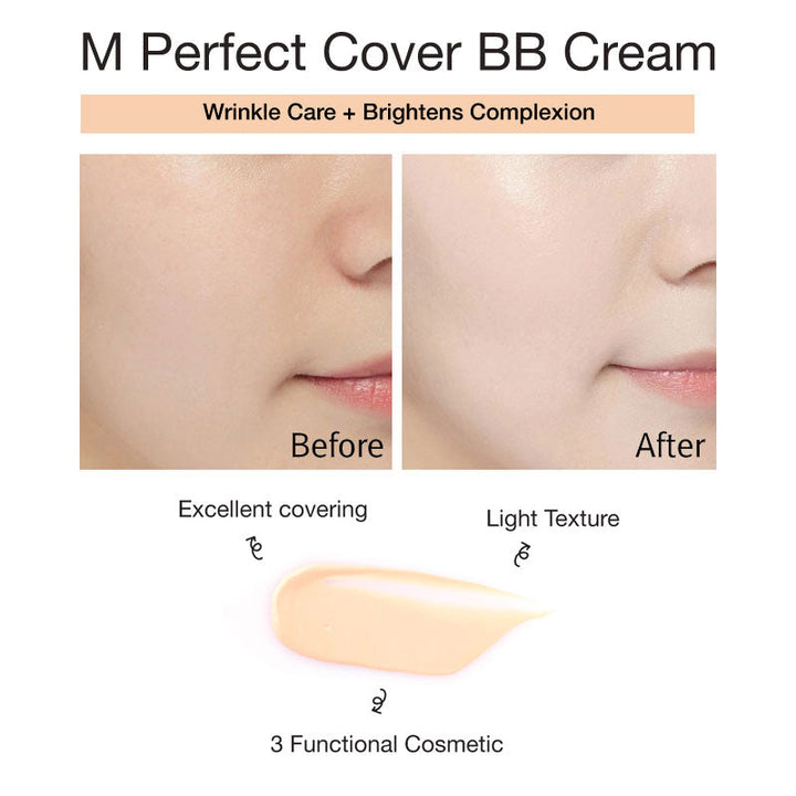 MISSHA M Perfect Cover BB Cream 50ml-10 Colors