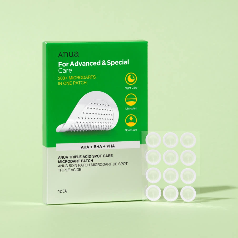 Anua Triple Acid Spot Care Microdart Patch 12ea new, SKIN CARE, Treatments, Acne Patch