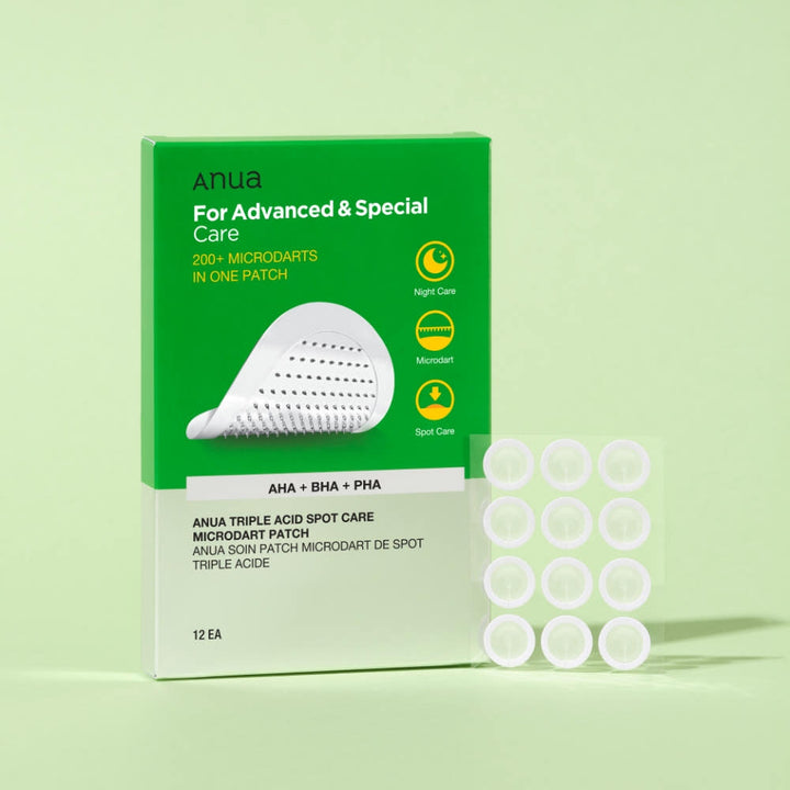 Anua Triple Acid Spot Care Microdart Patch 12ea new, SKIN CARE, Treatments, Acne Patch