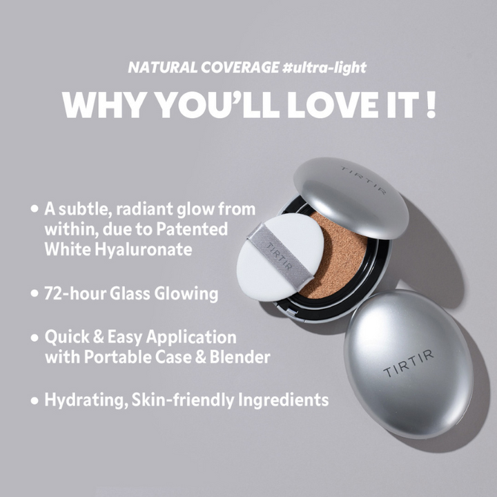 TIRTIR Mask Fit Aura Cushion Radiant Dewy Finish 18g