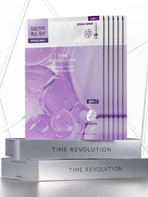MISSHA Time Revolution Retinol 1000 Shot Serum Mask