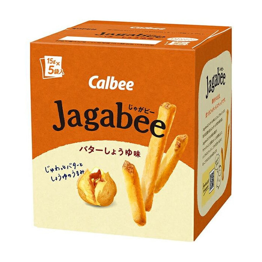 CALBEE Jagabee Butter Soy Sauce Flavor Chips 15g*5 Bag Food, Beverages & Tobacco oceanbuy.ca markham toronto free ship USA asian korean skincare