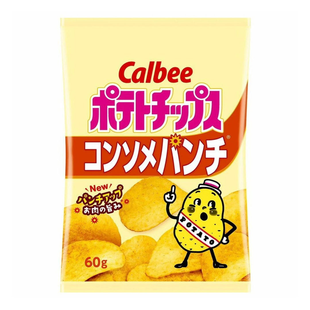 CALBEE Potato Chips Consomme Punch Flavour 60g Food, Beverages & Tobacco oceanbuy.ca markham toronto free ship USA asian korean skincare