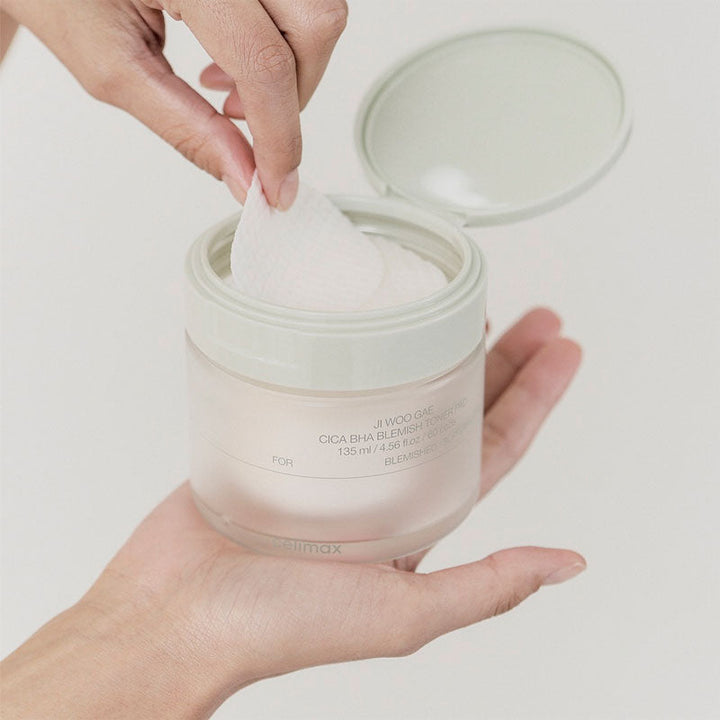 celimax Ji Woo Gae Cica BHA Exfoliating Pads 170ml 60pads