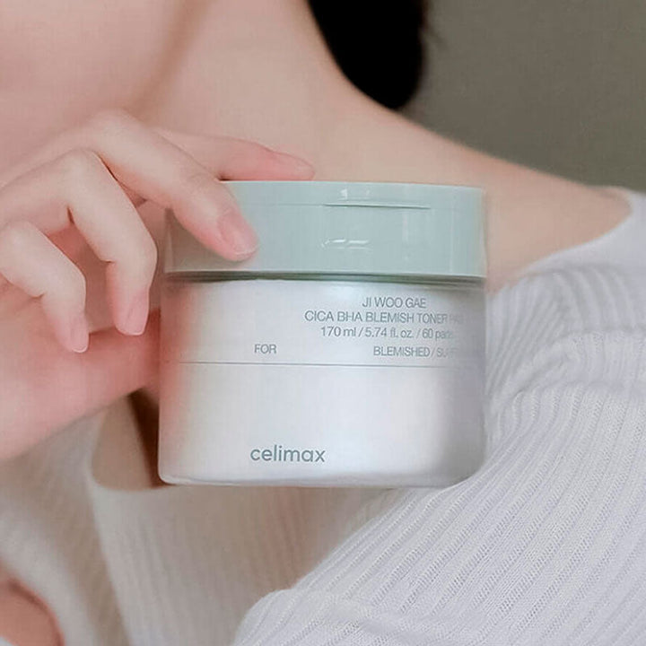 celimax Ji Woo Gae Cica BHA Exfoliating Pads 170ml 60pads