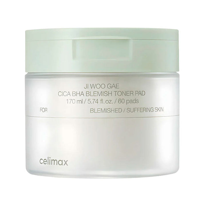 celimax Ji Woo Gae Cica BHA Exfoliating Pads 170ml 60pads