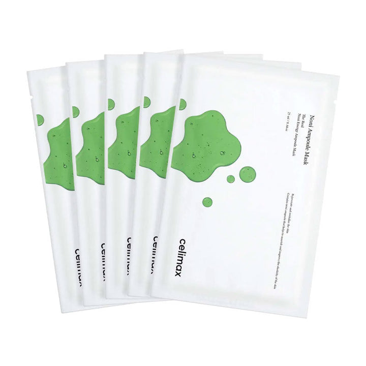 celimax The Real Noni Energy Ampoule Mask Noni Extract 25ml - 1 BOX 5 PCS