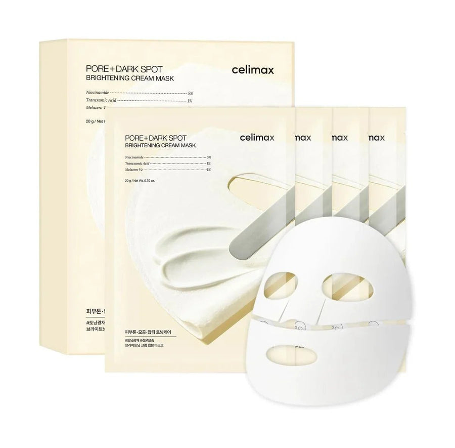 CELIMAX Pore Dark Spot Cream Mask 4Pcs/Box Sheet Mask 1