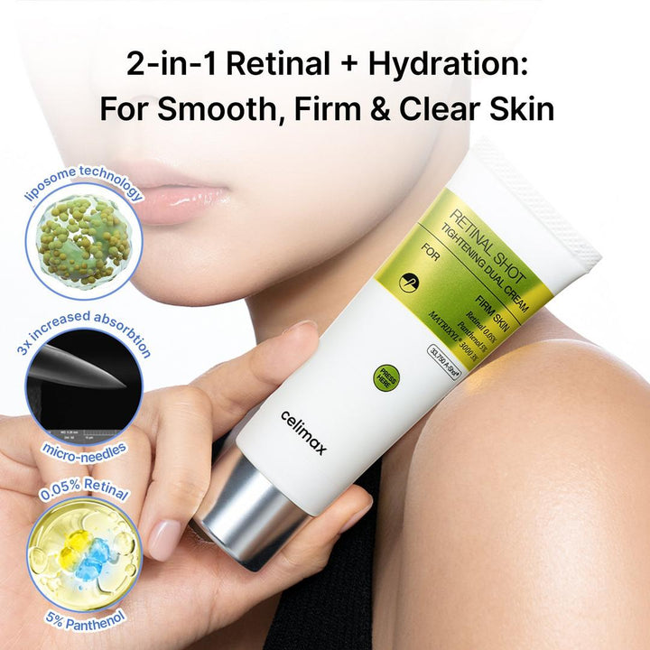 celimax The Vita-A Retinal Shot Tightening Dual Cream 50ml 4