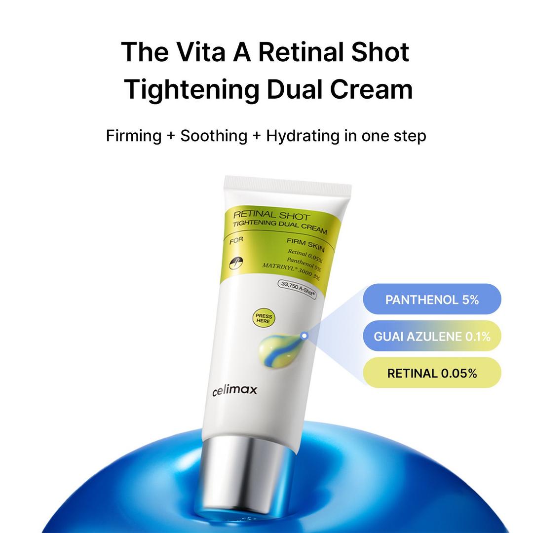 celimax The Vita-A Retinal Shot Tightening Dual Cream 50ml 3