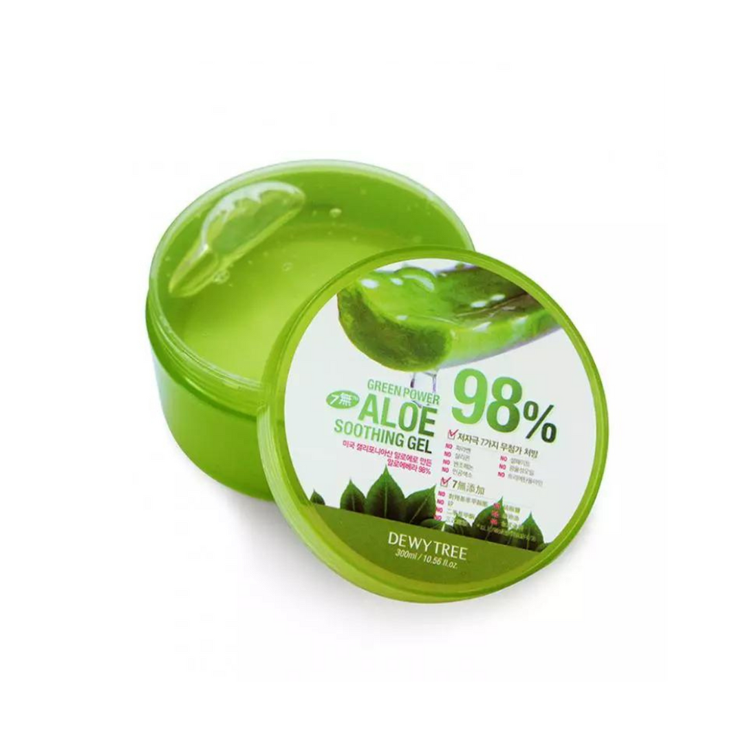 Dewytree Green Power 98% Aloe Soothing Gel 300ml new