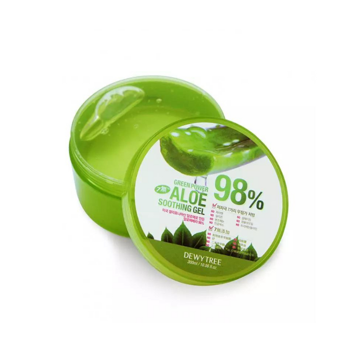 Dewytree Green Power 98% Aloe Soothing Gel 300ml new