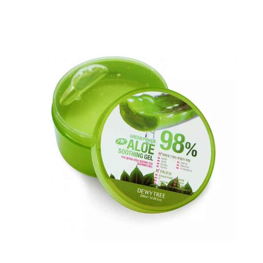 Dewytree Green Power 98% Aloe Soothing Gel 300ml new