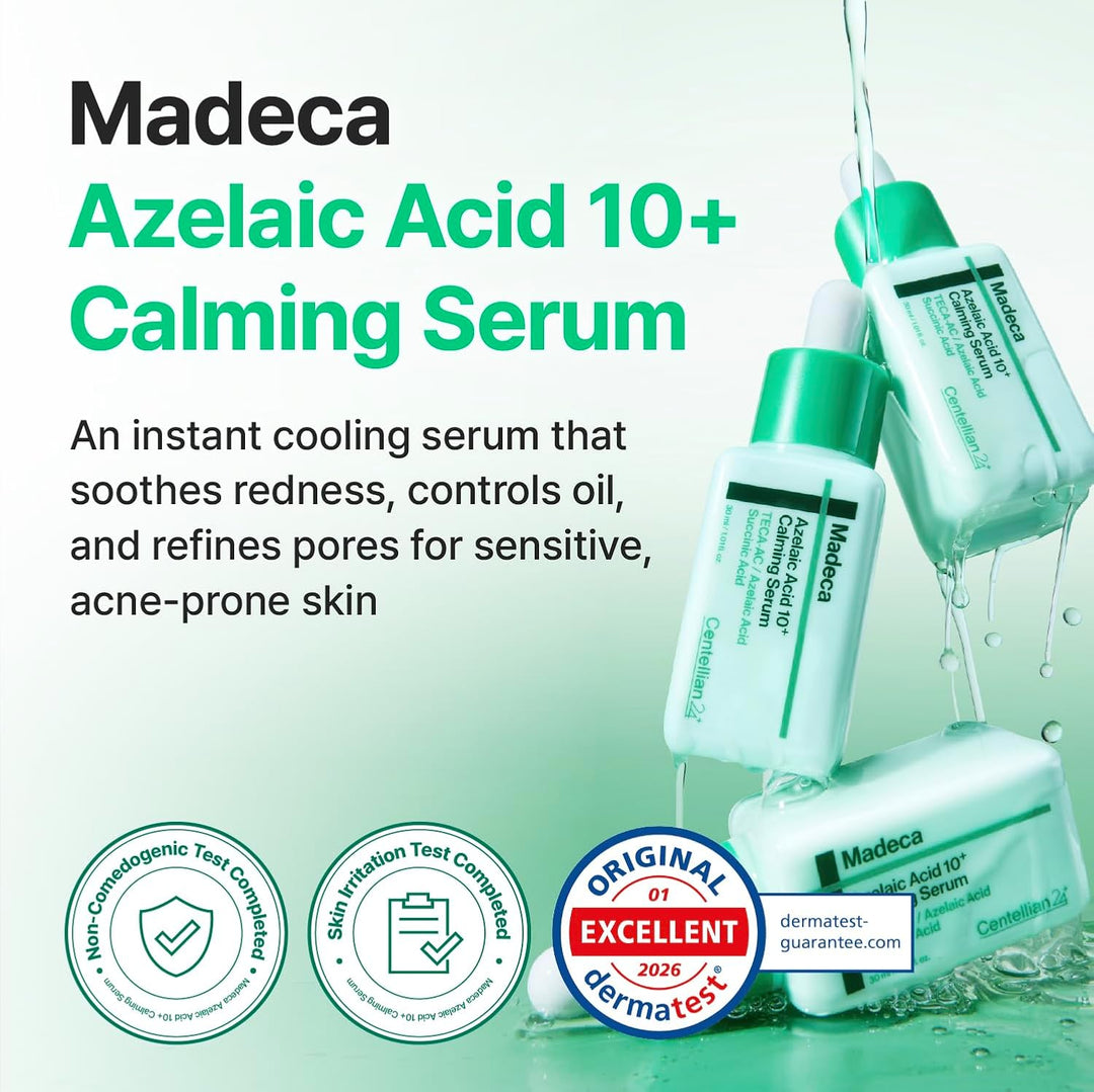 [Centellian24] Madeca Azelaic Acid 10+ Calming Serum 30ml Azelaic, centellian24, Centellian24-offer, essence, serum, Skincare, SKIN CARE, Treatments, Serum & Essence