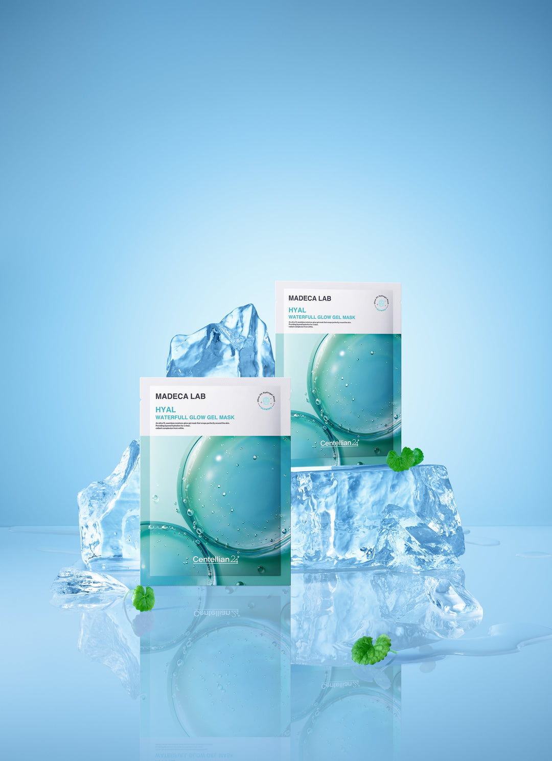 [Centellian24] Madeca Lab Hyal Waterfull Glow Gel Mask 5ea centellian24, Centellian24-offer, gel, glow, Hyal, Lab, Madeca, mask, skincare, Waterfull, SKIN CARE, Treatments, Serum & Essence