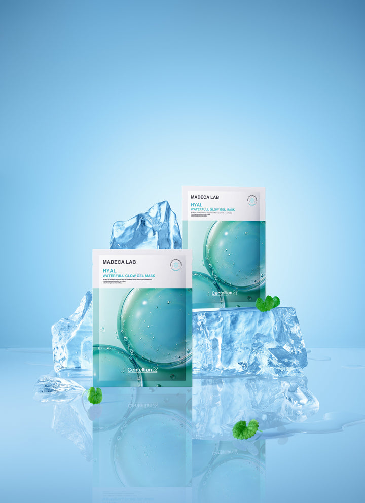 [Centellian24] Madeca Lab Hyal Waterfull Glow Gel Mask 5ea centellian24, Centellian24-offer, gel, glow, Hyal, Lab, Madeca, mask, skincare, Waterfull, SKIN CARE, Treatments, Serum & Essence