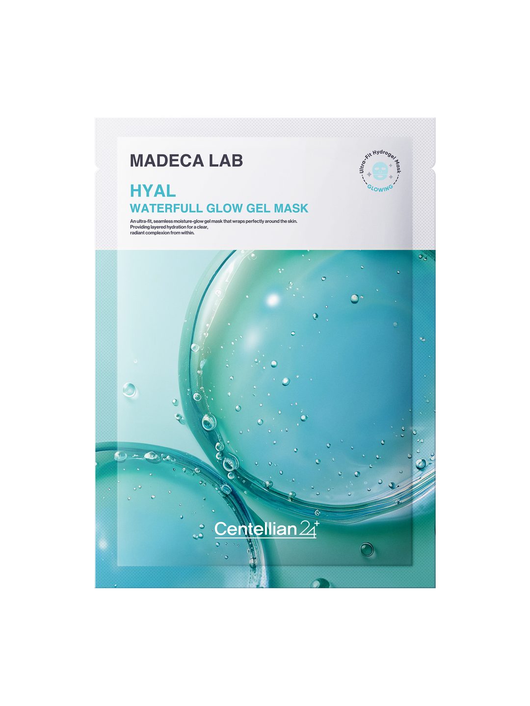 [Centellian24] Madeca Lab Hyal Waterfull Glow Gel Mask 5ea centellian24, Centellian24-offer, gel, glow, Hyal, Lab, Madeca, mask, skincare, Waterfull, SKIN CARE, Treatments, Serum & Essence