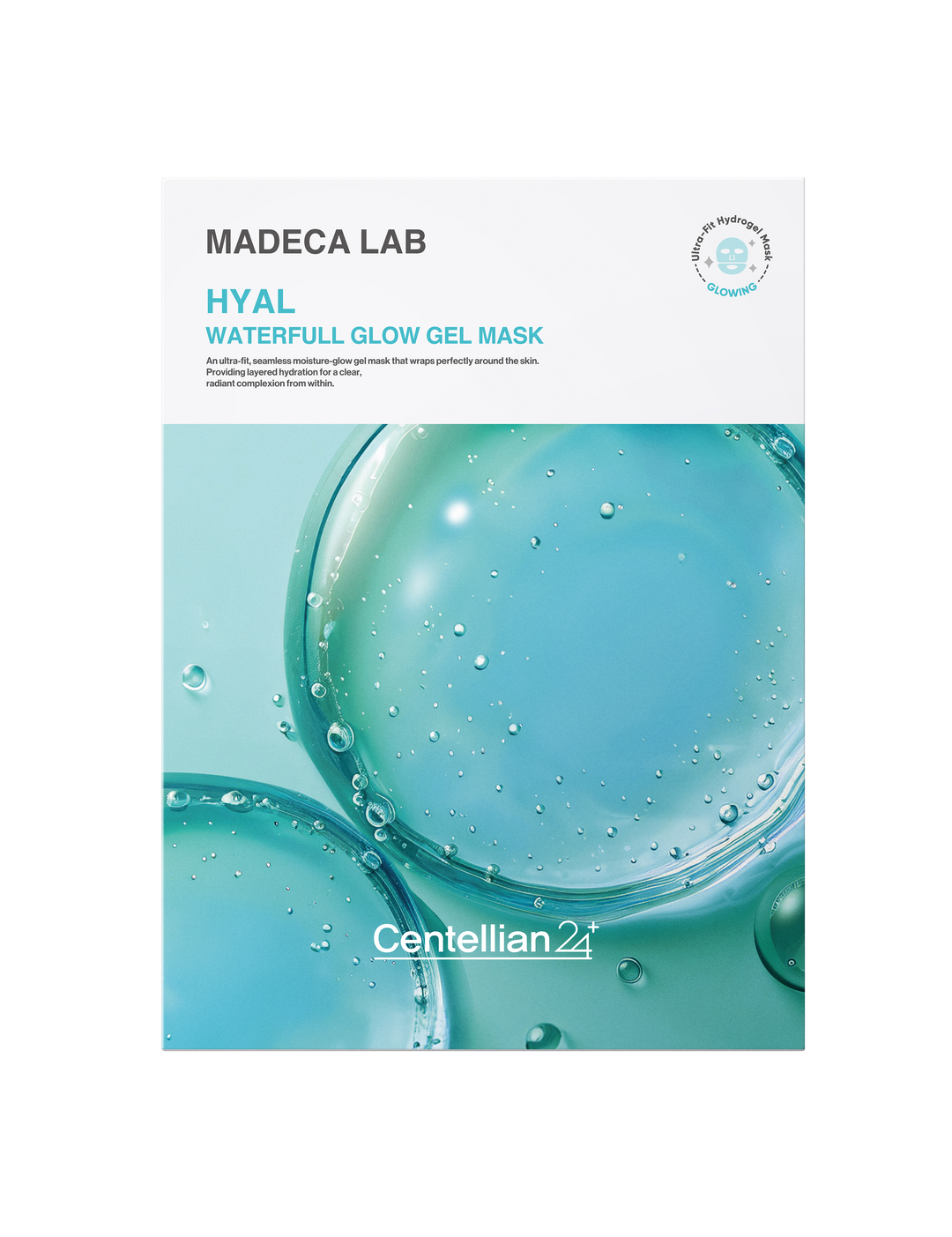 [Centellian24] Madeca Lab Hyal Waterfull Glow Gel Mask 5ea centellian24, Centellian24-offer, gel, glow, Hyal, Lab, Madeca, mask, skincare, Waterfull, SKIN CARE, Treatments, Serum & Essence