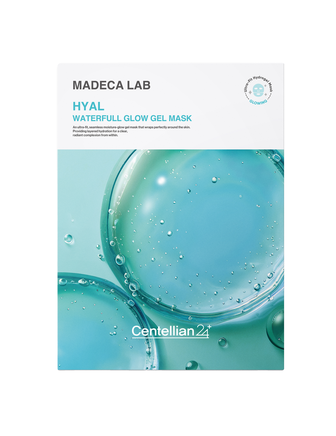 [Centellian24] Madeca Lab Hyal Waterfull Glow Gel Mask 5ea centellian24, Centellian24-offer, gel, glow, Hyal, Lab, Madeca, mask, skincare, Waterfull, SKIN CARE, Treatments, Serum & Essence