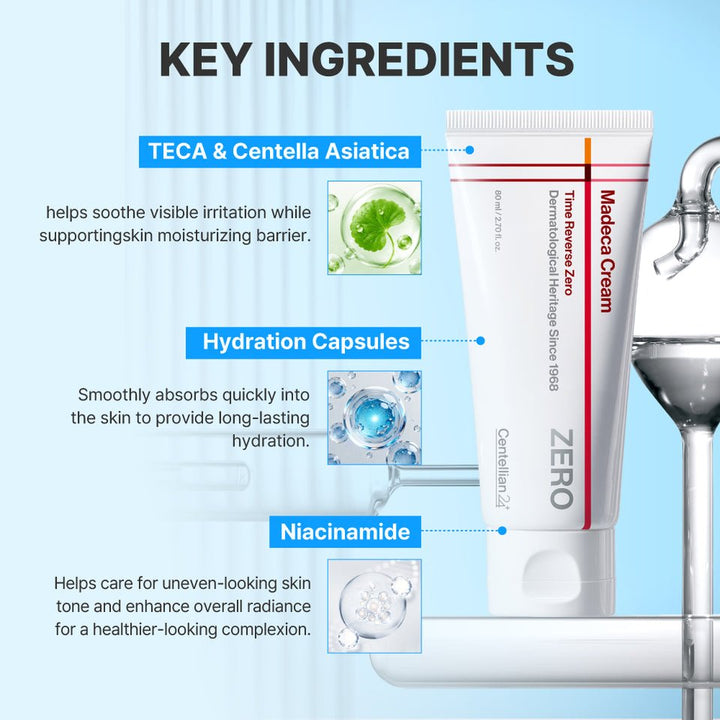 CENTELLIAN24 Madeca Cream Time Reverse Zero 80ml Health & Beauty 4
