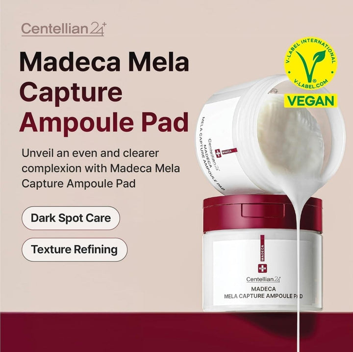 CENTELLIAN24 Madeca Mela Capture Ampoule Pad Melanin Reduction 60pcs Skin Care 2