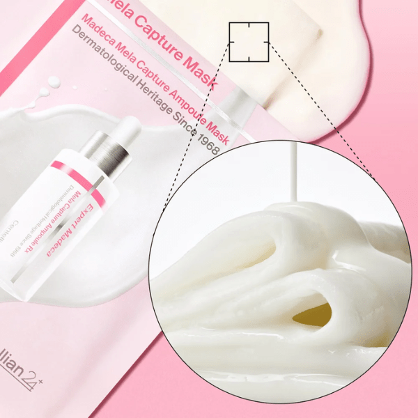 Centellian24 Madeca Mela Capture Toning Ampoule Mask 25ml Mask 3