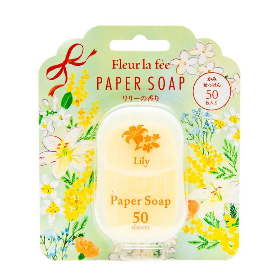 CHARLEY Fleur la fee Paper Soap 50 Sheets - Lily