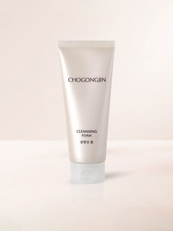 CHOGONGJIN Cleansing Foam Deep Cleansing Herbal 150ml SKIN CARE, Cleansers, Face Wash, Korean Cleanser, Hydrating Face Wash, Ginseng Skincare, Skin Barrier Support, Deep Cleansing Foam, K-beauty Essentials, Traditional Korean Ingredients