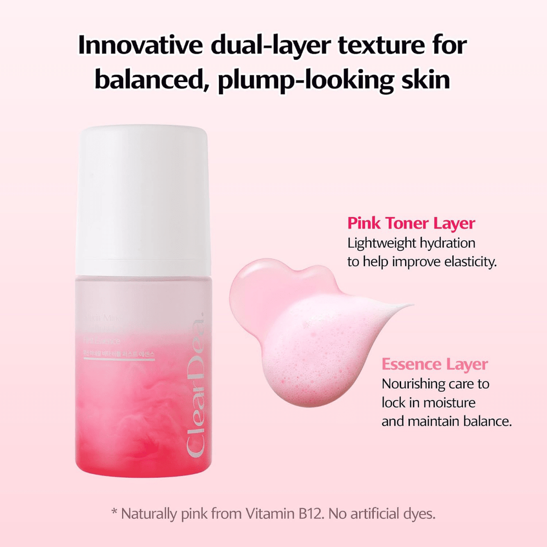 ClearDea Mucin Mineral Vita Bubble First Essence 60ml Serum 9