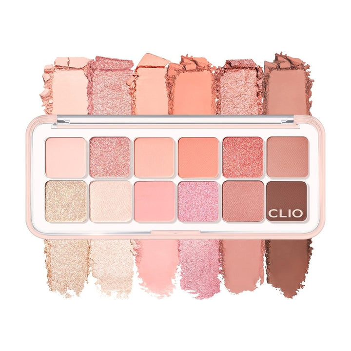 CLIO Pro Eye Palette Air 7.2g - 09 Peach Mate Apple Health & Beauty oceanbuy beauty markham toronto free ship USA asian korean skincare