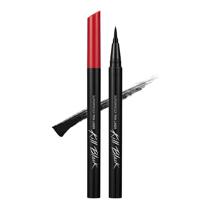 CLIO Superproof Pen Liner - #01 Black Health & Beauty oceanbuy beauty markham toronto free ship USA asian korean skincare