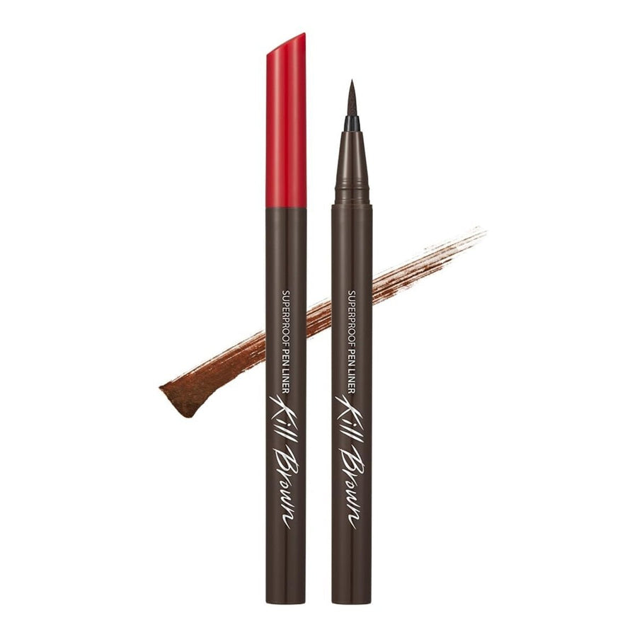 CLIO Superproof Pen Liner - #02 Brown Health & Beauty oceanbuy beauty markham toronto free ship USA asian korean skincare