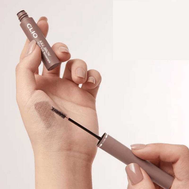 CLIO Kill Brow Slim Ash Mascara Ash - Toned Brow Finish 3g Eye Makeup 10