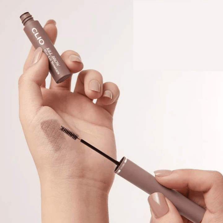 CLIO Kill Brow Slim Ash Mascara Ash - Toned Brow Finish 3g Eye Makeup 10