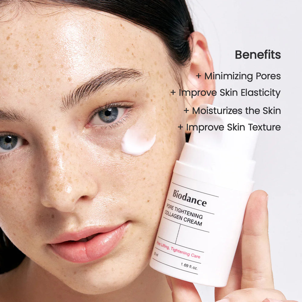 Biodance Pore Perfecting Collagen Peptide Cream 50ml collagen, hyaluronic acid, new, Niacinamide, SKIN CARE, Treatments, Serum & Essence