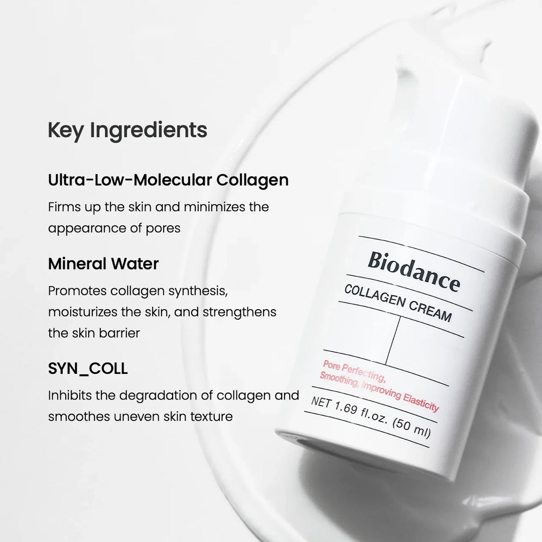 Biodance Pore Perfecting Collagen Peptide Cream 50ml collagen, hyaluronic acid, new, Niacinamide, SKIN CARE, Treatments, Serum & Essence