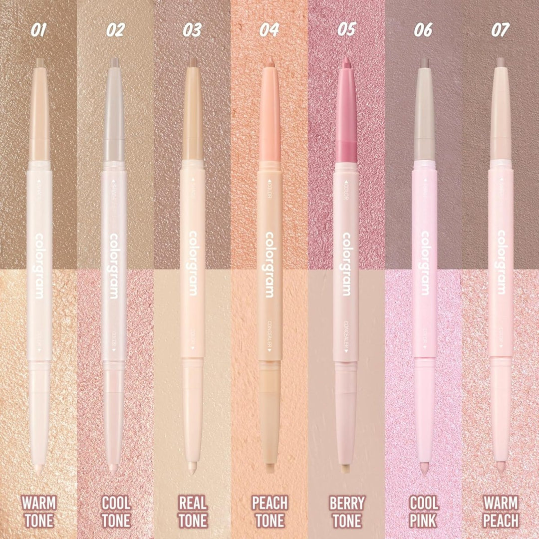 COLORGRAM All In One Aegyo - Sal Maker Under Eye Highlighter Stick - 5 Color to Choose Health & Beauty oceanbuy beauty markham toronto free ship USA asian korean skincare
