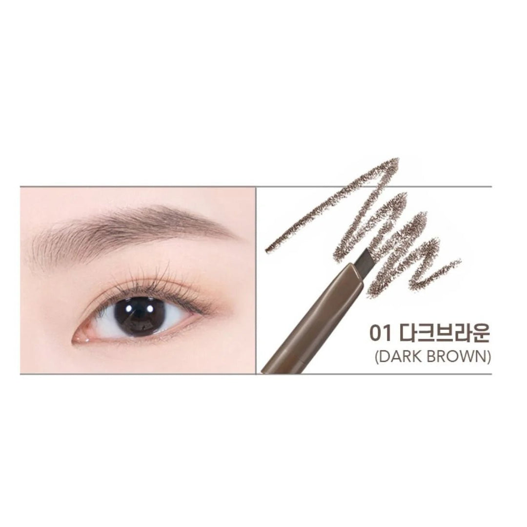 COLORGRAM Easy Auto Brow Pencil 0.18g - 4 Color to Choose Health & Beauty oceanbuy.ca markham toronto free ship USA asian korean skincare